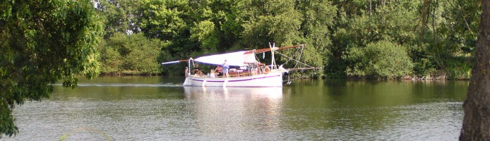 Bateau sur le cher