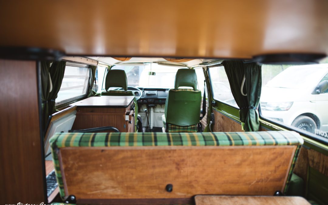 vue de l’interieur du combi