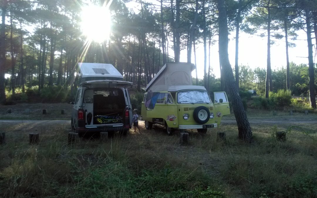VAN aménagé moderne – combi vw vintage