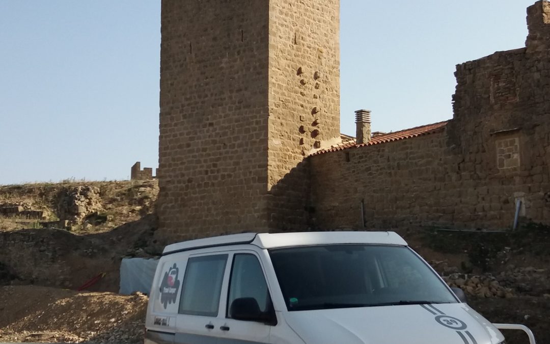Louer un van aménagé depuis Bordeaux vers le désert des Bardenas