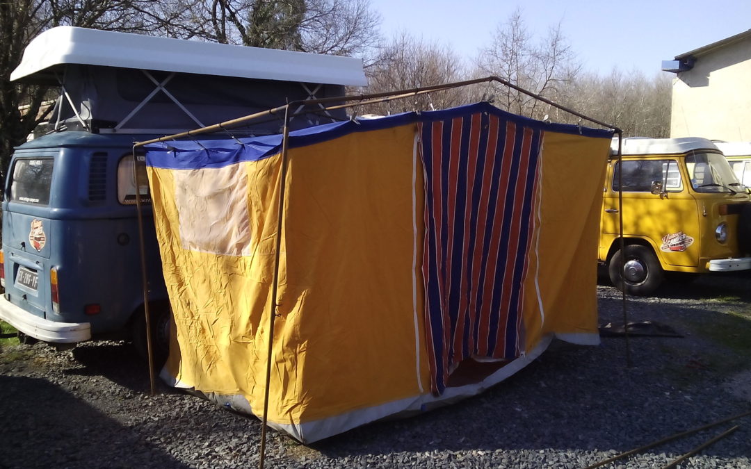 A vendre Auvent combi T2 – Vintage Camper Bordeaux