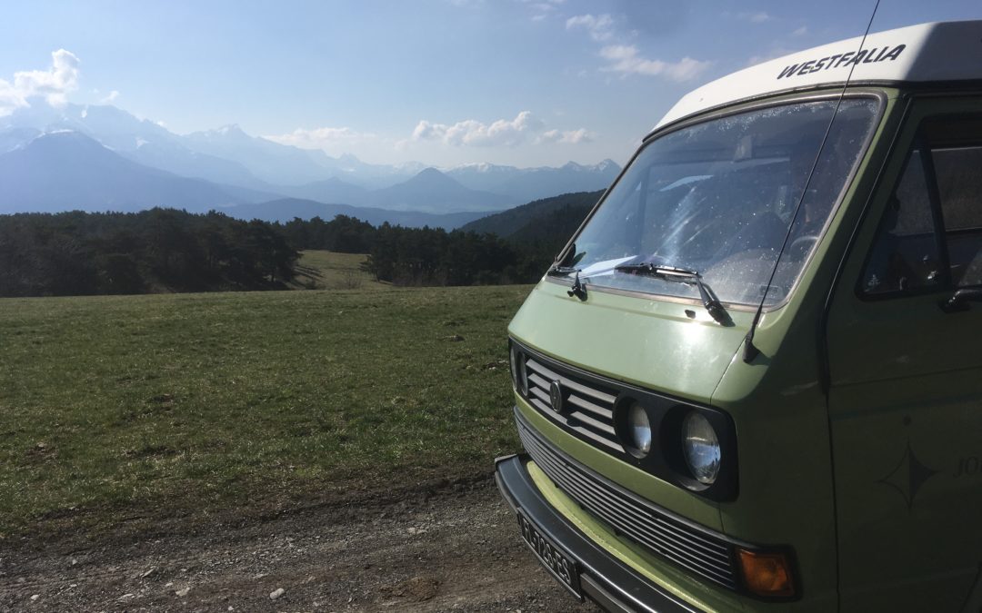Escapade en nature en combi t3 en région Rhone Alpes