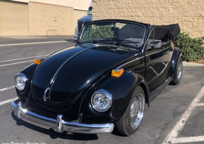 Coccinelle Cabriolet Noire