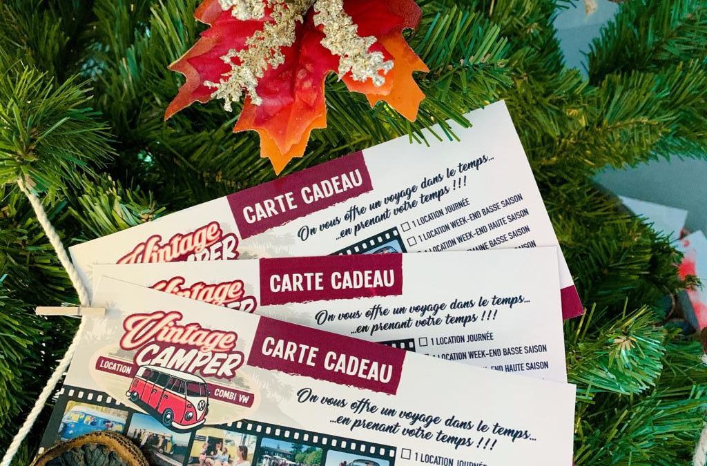 Bons Cadeaux de Noël – Vintage Camper France