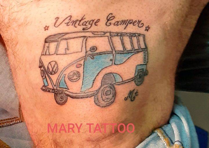Tatouage combi VW – Vintage Camper France