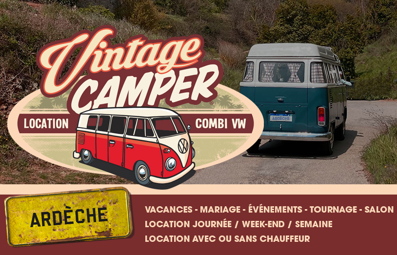 Nouveau logement insolite en Ardèche pour des vacances au cœur de la nature provençale avec Vintage Camper Ardèche