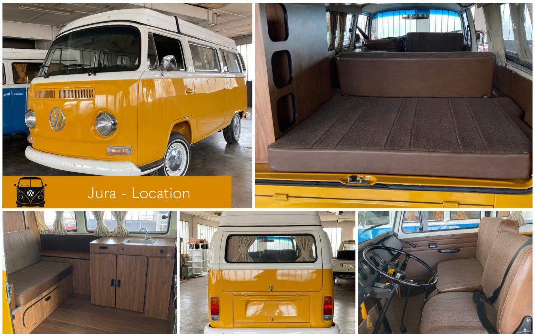 Vintage Camper Jura – Bienvenue à Hugo