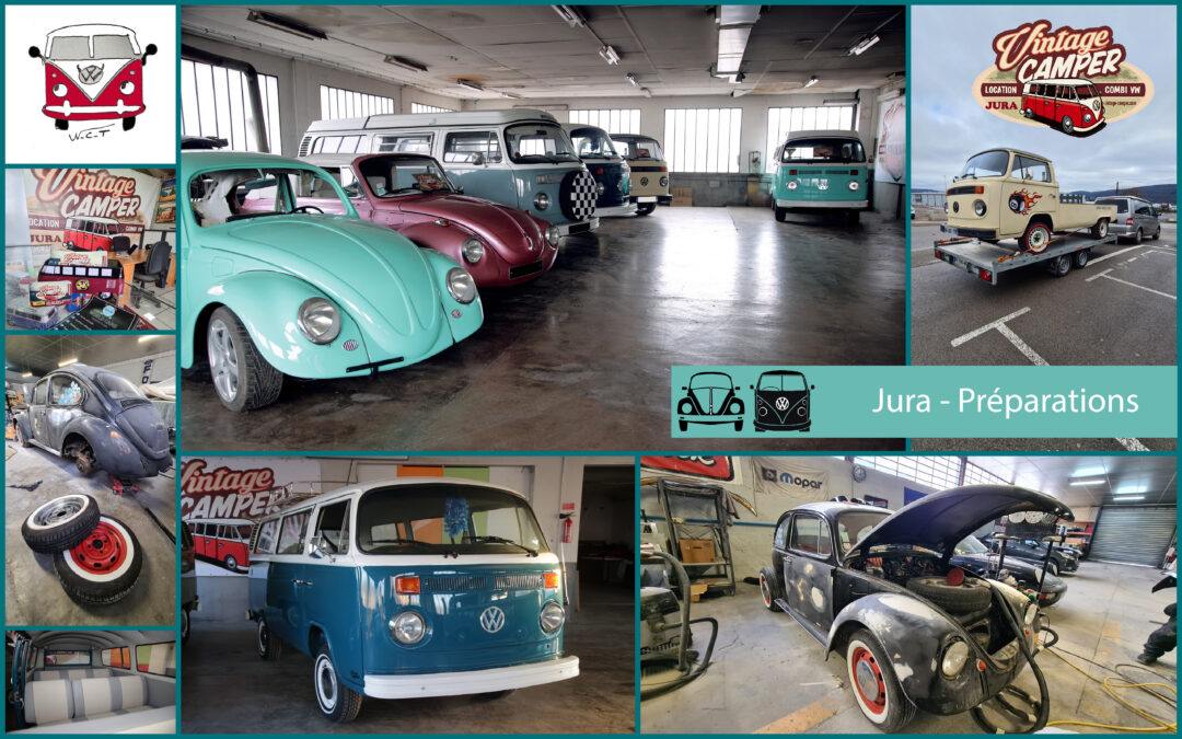 Vintage Camper Jura – Une semaine « ordinaire »