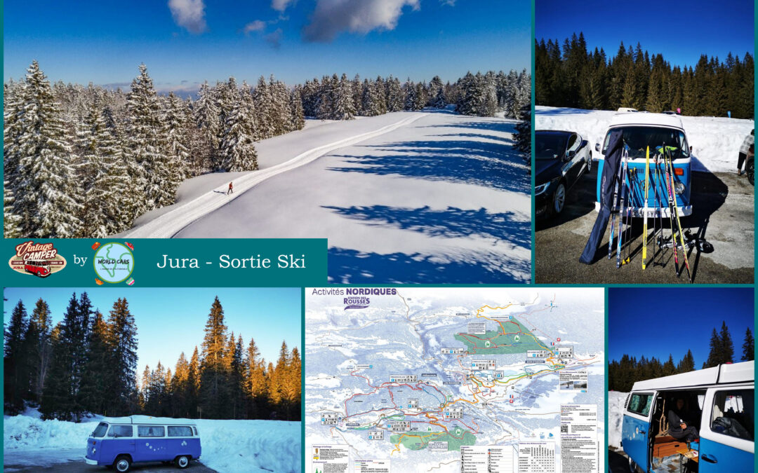 Sortie Ski de fond : Vintage Camper Jura
