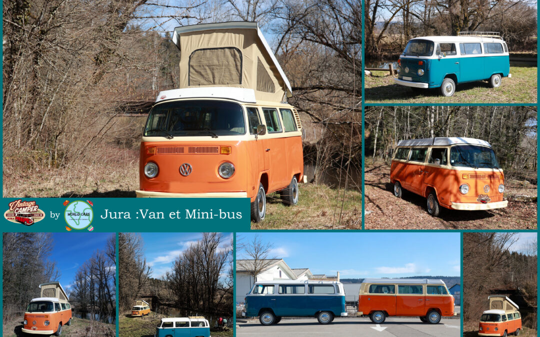 Van et Minibus disponibles : Vintage Camper Jura