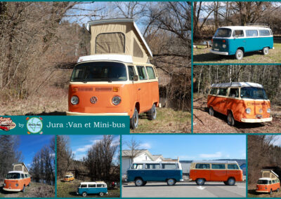 Van et Minibus disponibles : Vintage Camper Jura