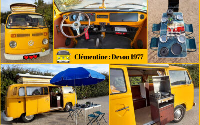 Clementine Camper DEVON 1977 : Vintage Camper Camargue