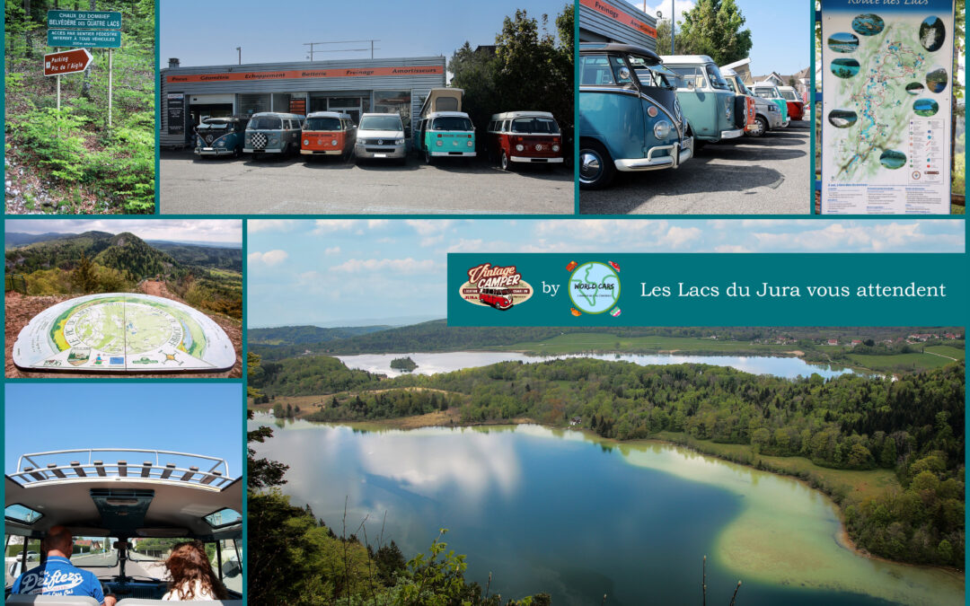 La route des Lacs : Vintage Camper Jura
