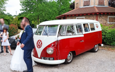 Mariage insolite en Van T1 Split de 1961 – Vintage Camper Bordeaux