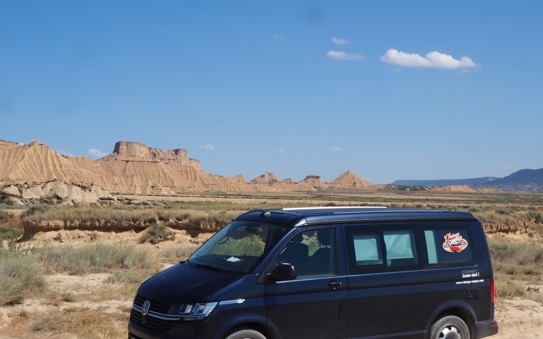 Location van aménagé Bordeaux – road trip désert des Bardenas (Espagne)