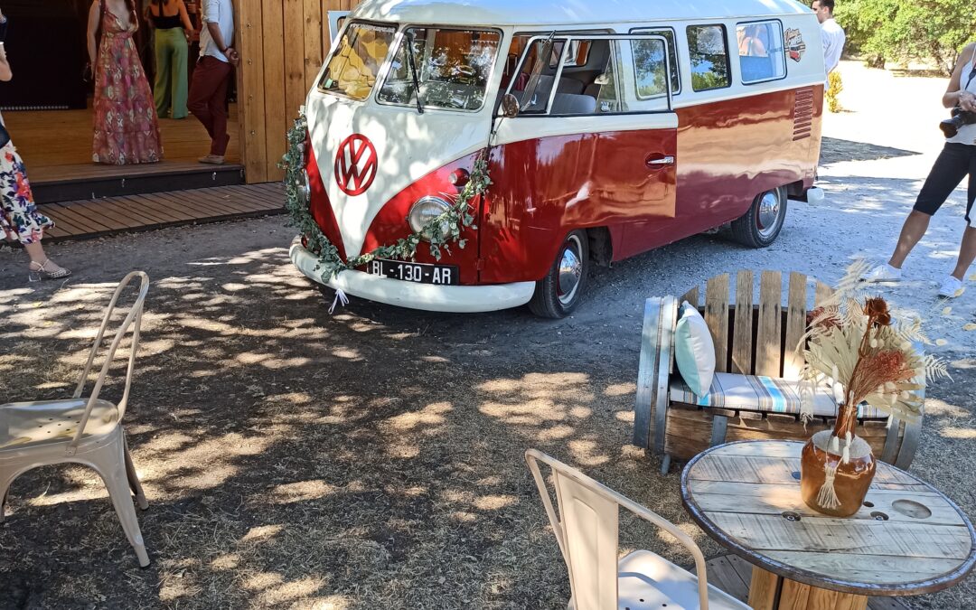 Location Combi Split pour un mariage unique à Bordeaux – Vintage Camper Bordeaux