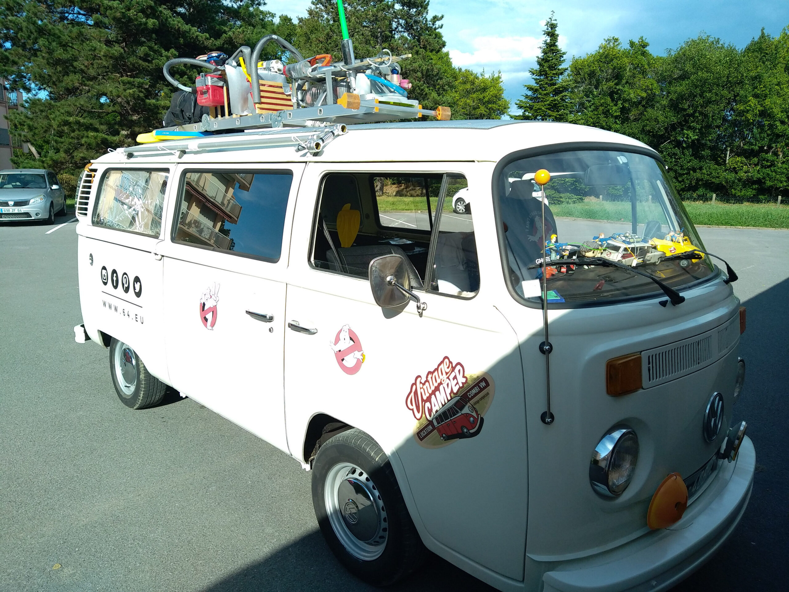 Halloween tour à Biarritz avec Vintage Camper