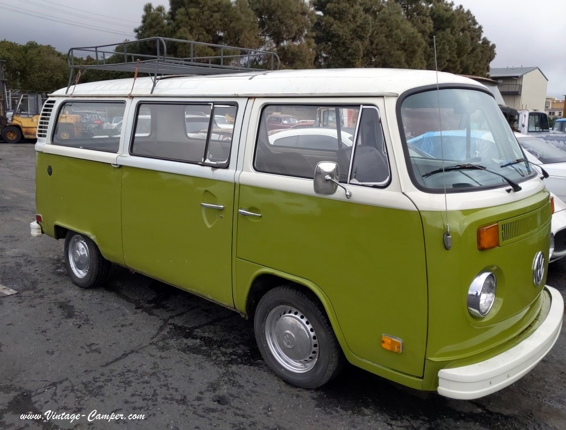 Retro Rv Combi Combi deluxe avec toit ouvrant - Vintage Camper Bordeaux - Vintage Camper
